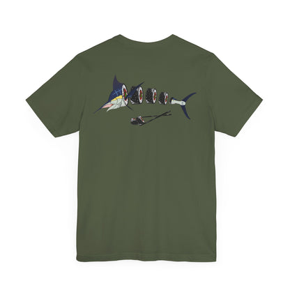 Marlin Sushi Short Sleeve Tee