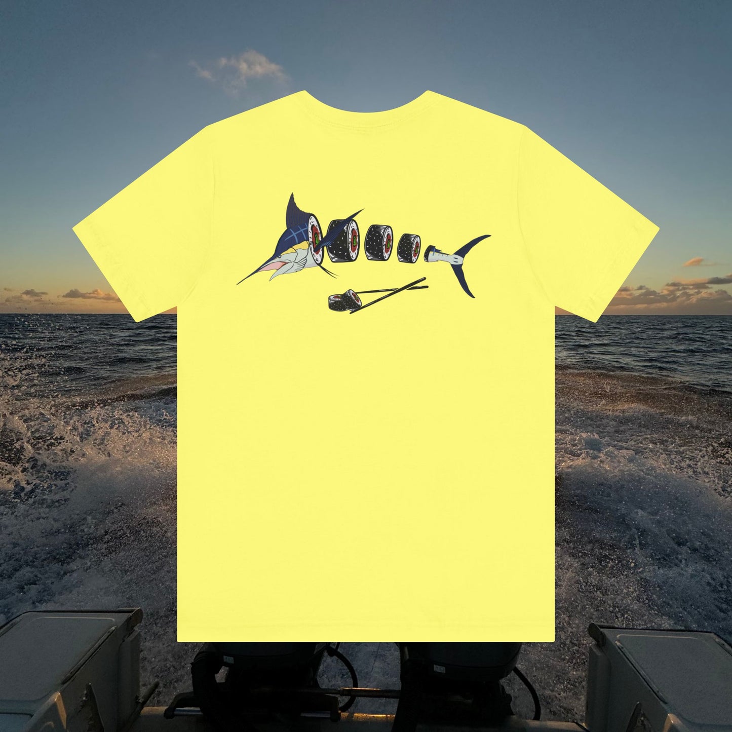 Marlin Sushi Short Sleeve Tee