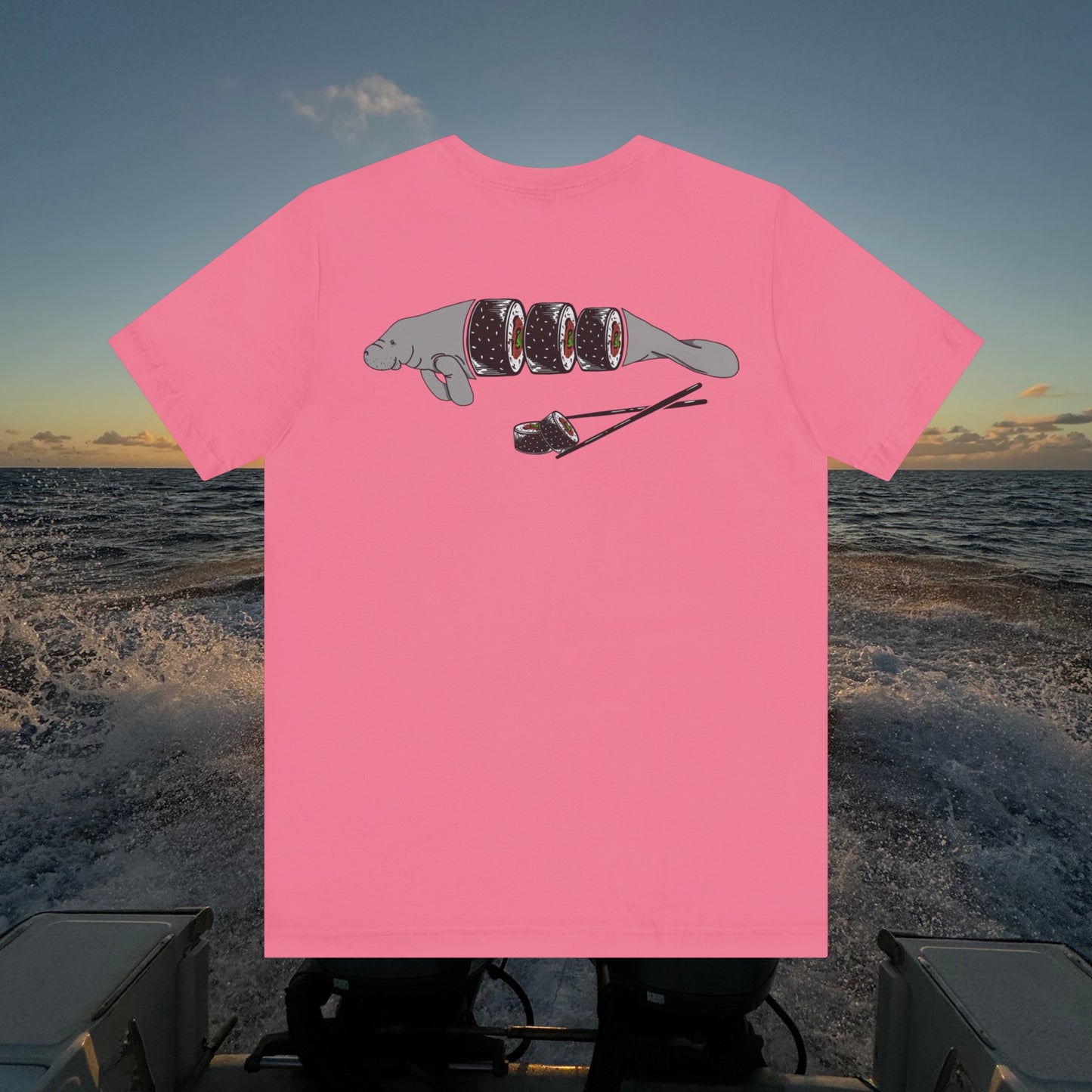 Manatee Sushi Short Sleeve Tee