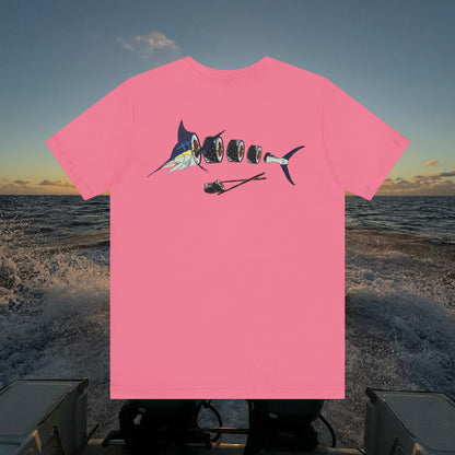 Marlin Sushi Short Sleeve Tee