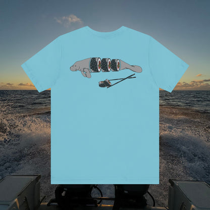 Manatee Sushi Short Sleeve Tee