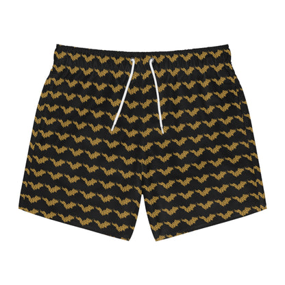 Black SBH Swim Trunks (AOP)