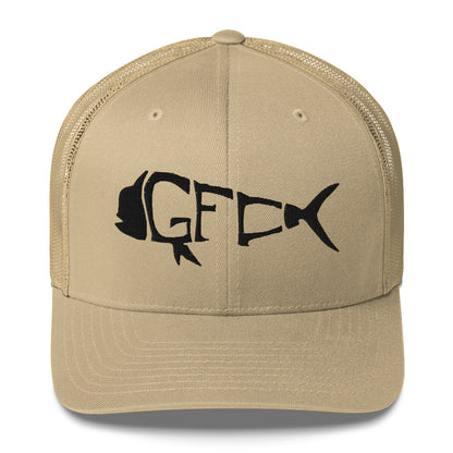 Black GFC Mahi Trucker Cap