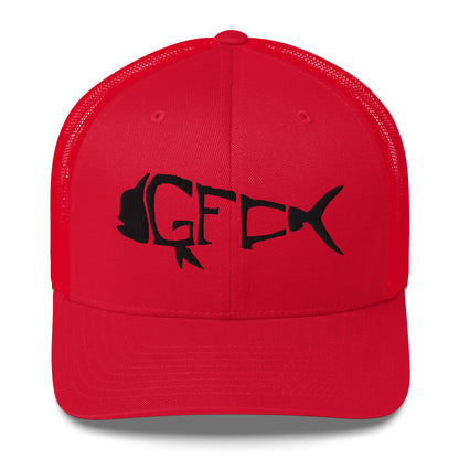 Black GFC Mahi Trucker Cap